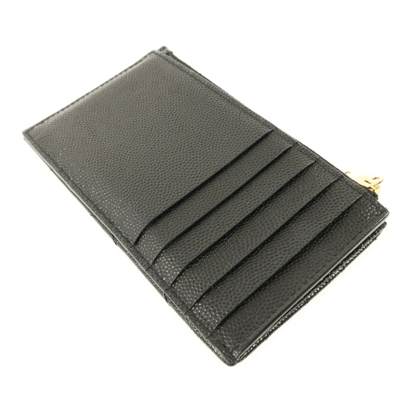 SAINT LAURENT 牛皮皮革Card Case金扣卡片套-3