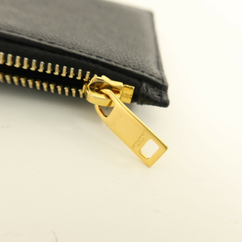 SAINT LAURENT 牛皮皮革Card Case金扣卡片套-8