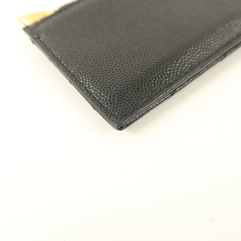 SAINT LAURENT 牛皮皮革Card Case金扣卡片套-13