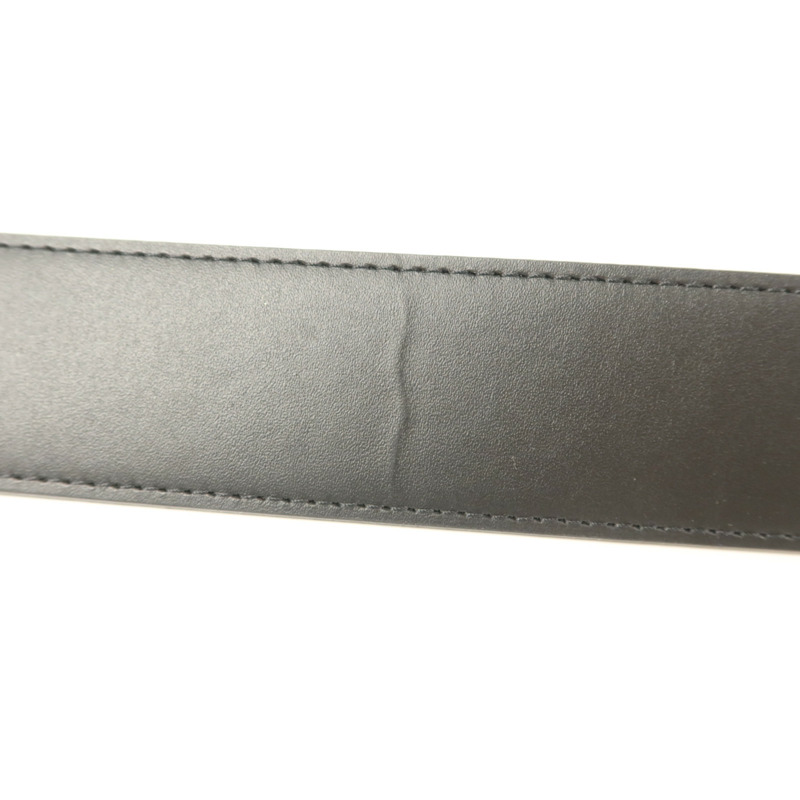 LOUIS VUITTON Monogram Belt銀扣皮帶-9