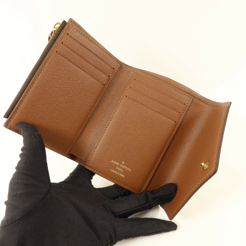 LOUIS VUITTON Monogram Victorine金扣錢包-4