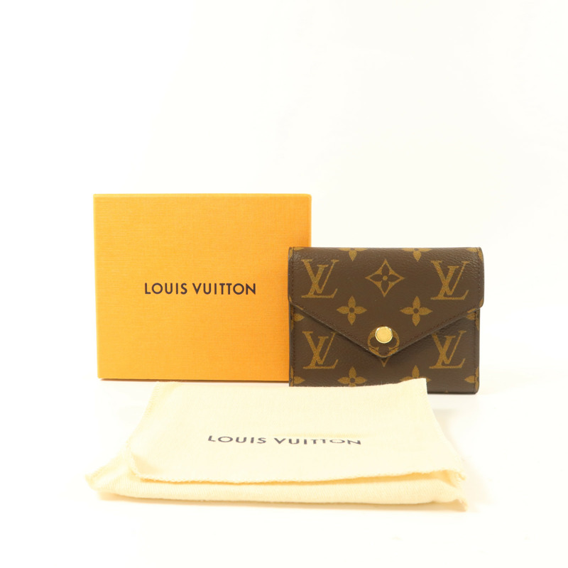 LOUIS VUITTON Monogram Victorine金扣錢包-13