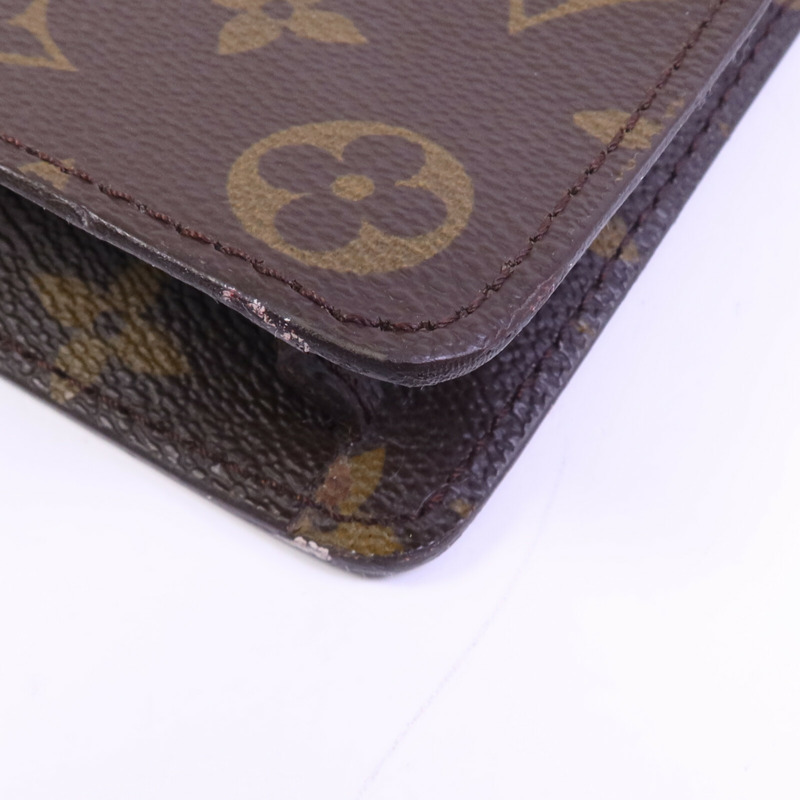 LOUIS VUITTON Monogram Porte Document金扣公事包-8