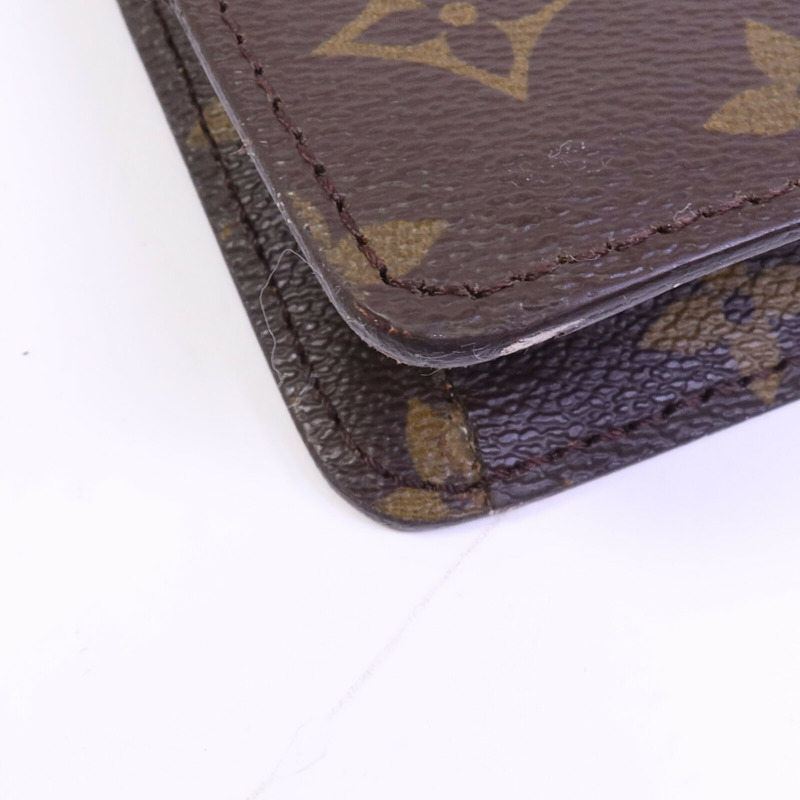 LOUIS VUITTON Monogram Porte Document金扣公事包-11