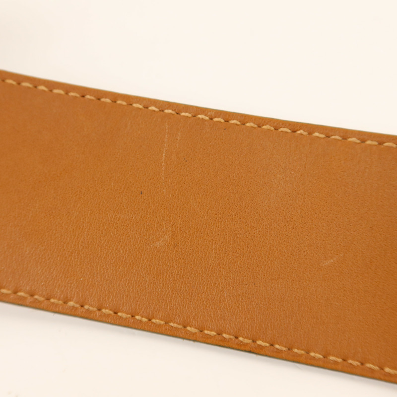 HERMES Swift皮革Kelly Dog Bracelet金扣手鐲-14