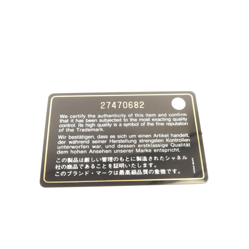 CHANEL 牛皮皮革Mini Pouch銀扣小袋-7