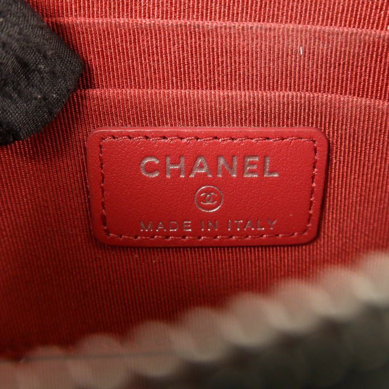 CHANEL 牛皮皮革Long Wallet金扣長錢包-5