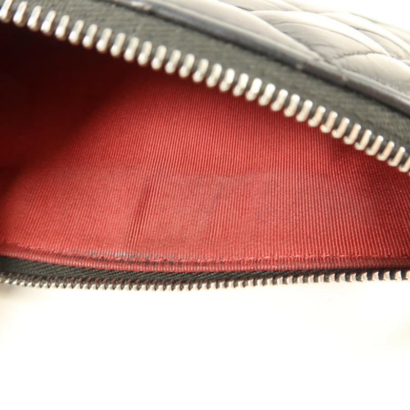 CHANEL 牛皮皮革Long Wallet金扣長錢包-14