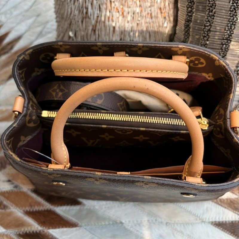 LV原花紋手提兩用包-3