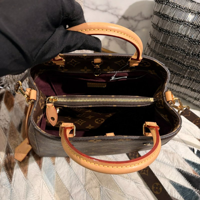 LV原花紋手提兩用包-4