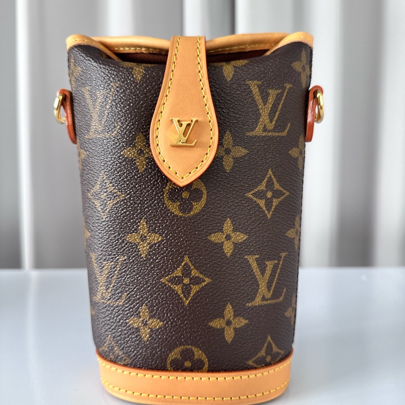 LV Fold me mini老花薯條包晶片款-1