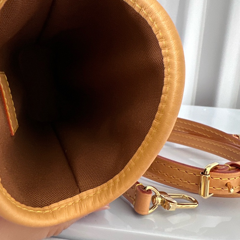 LV Fold me mini老花薯條包晶片款-5