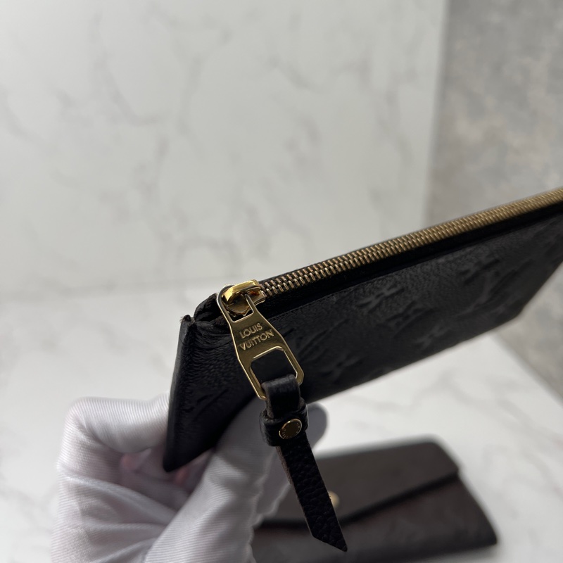 香緹國際精品 893 LV咖啡色壓紋長夾-6