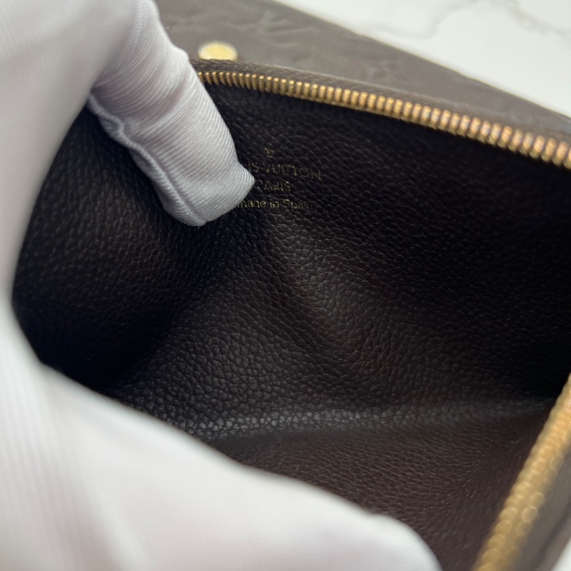 香緹國際精品 893 LV咖啡色壓紋長夾-7