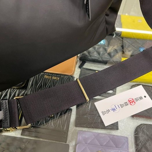 東區正精品㊣PRADA 1BC264 黑色尼龍金三角牌雙口袋相機包斜背包郵差包手提包 RZ6323-4