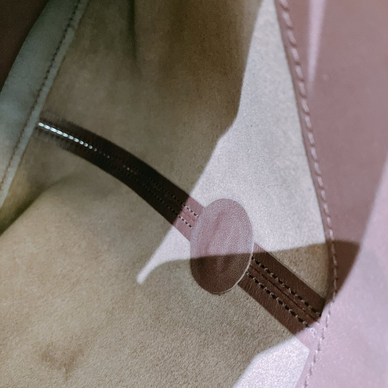 TK1981	 Loewe Vintage Flap Shoulder Bag Lambskin Red x Yellow-23