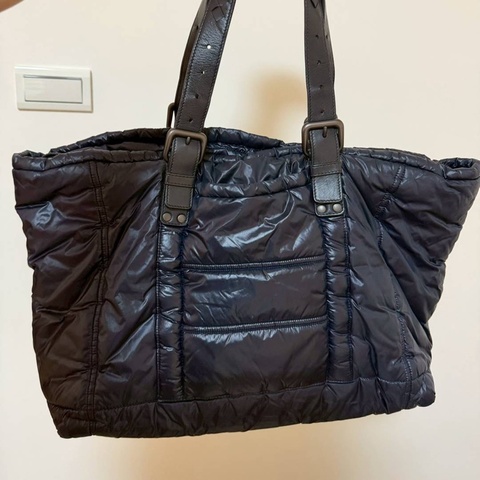 BOTTEGA VENET BV 黑藍色 托特包 肩背包 手提包 購物包