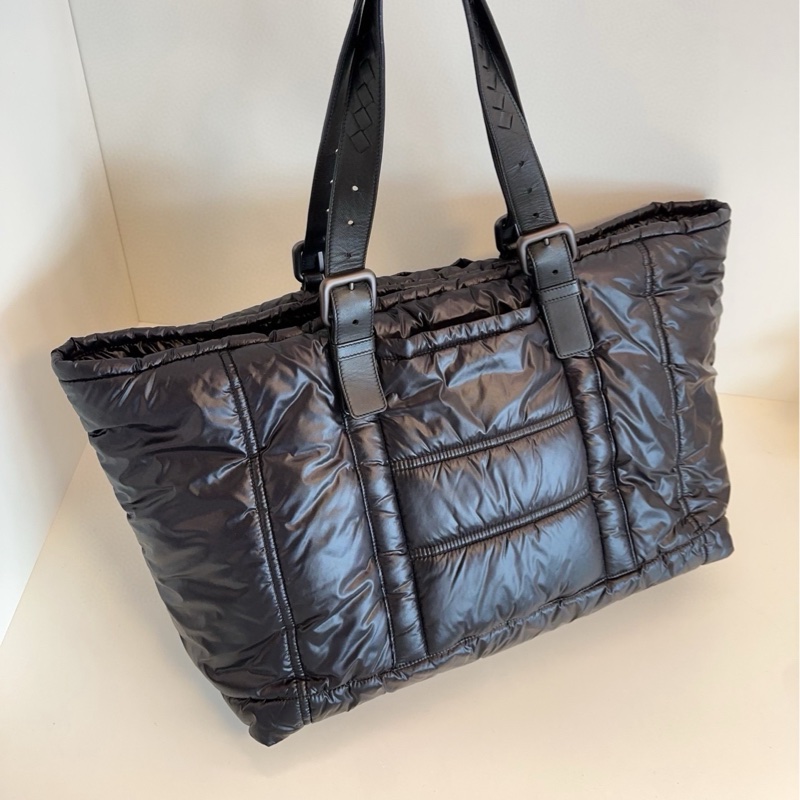 BOTTEGA VENET BV 黑藍色 托特包 肩背包 手提包 購物包-3