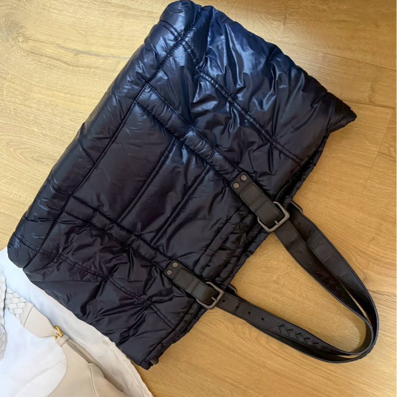 BOTTEGA VENET BV 黑藍色 托特包 肩背包 手提包 購物包-4