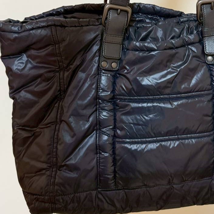 BOTTEGA VENET BV 黑藍色 托特包 肩背包 手提包 購物包-12