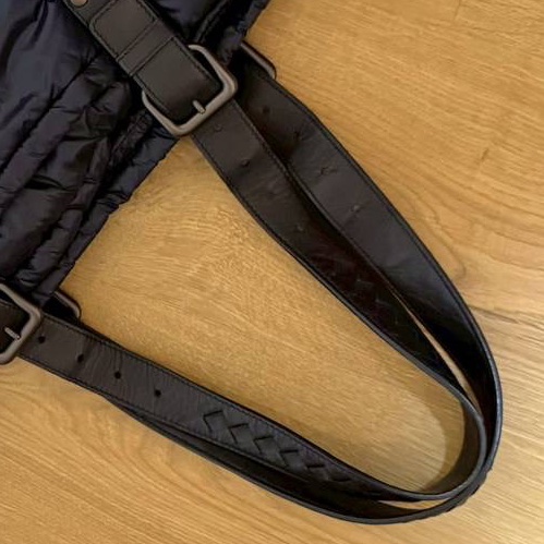 BOTTEGA VENET BV 黑藍色 托特包 肩背包 手提包 購物包-15