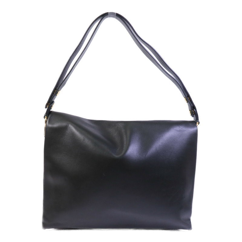 CELINE 牛皮皮革Blade Bag金扣肩背袋-1