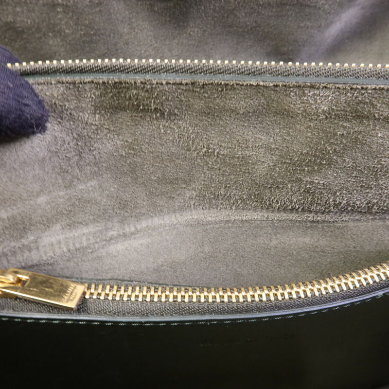 CELINE 牛皮皮革Blade Bag金扣肩背袋-15