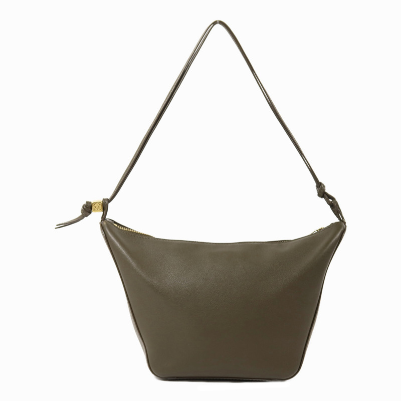 LOEWE 牛皮皮革Mini Hammock Hobo金扣手挽肩背兩用袋-1
