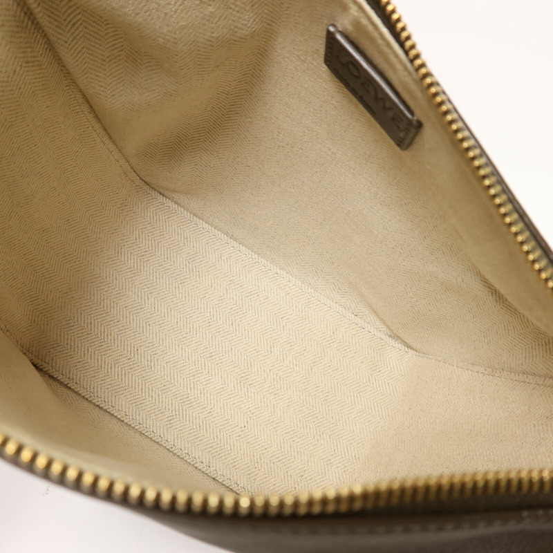 LOEWE 牛皮皮革Mini Hammock Hobo金扣手挽肩背兩用袋-4