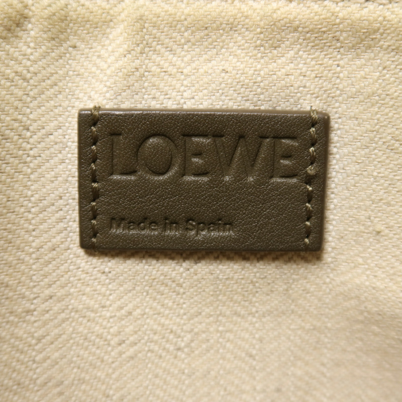 LOEWE 牛皮皮革Mini Hammock Hobo金扣手挽肩背兩用袋-5