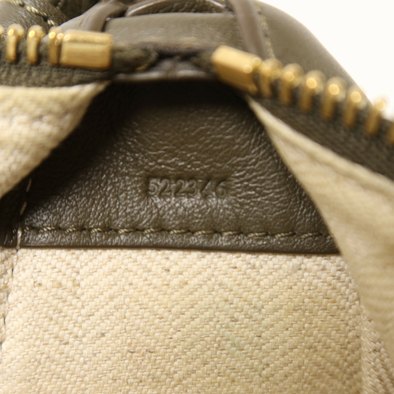 LOEWE 牛皮皮革Mini Hammock Hobo金扣手挽肩背兩用袋-6