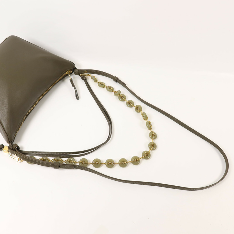 LOEWE 牛皮皮革Mini Hammock Hobo金扣手挽肩背兩用袋-7