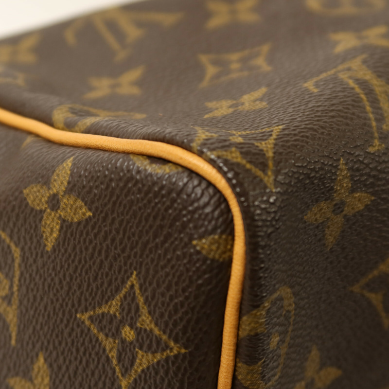 LOUIS VUITTON Monogram Speedy 25金扣手挽袋-11