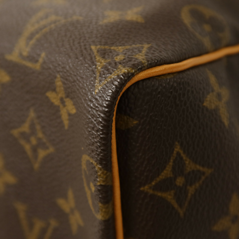 LOUIS VUITTON Monogram Speedy 25金扣手挽袋-14