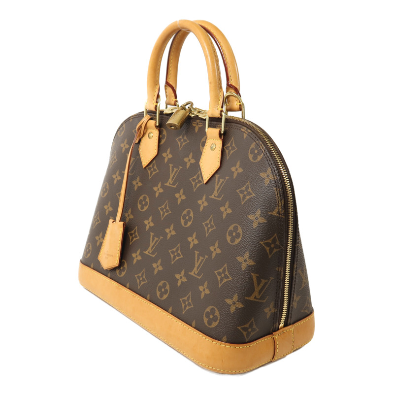 LOUIS VUITTON Monogram Alma金扣手挽袋-2