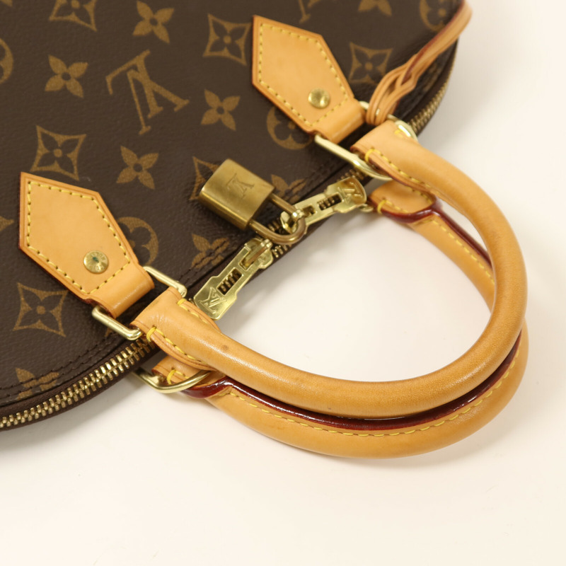 LOUIS VUITTON Monogram Alma金扣手挽袋-7