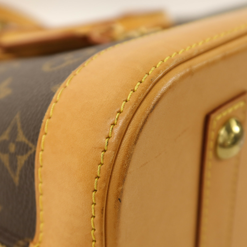 LOUIS VUITTON Monogram Alma金扣手挽袋-10