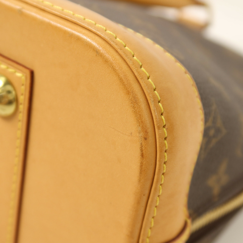 LOUIS VUITTON Monogram Alma金扣手挽袋-13