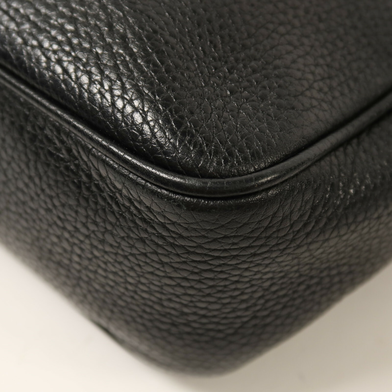 GUCCI 牛皮皮革Soho Disco金扣肩背袋-13