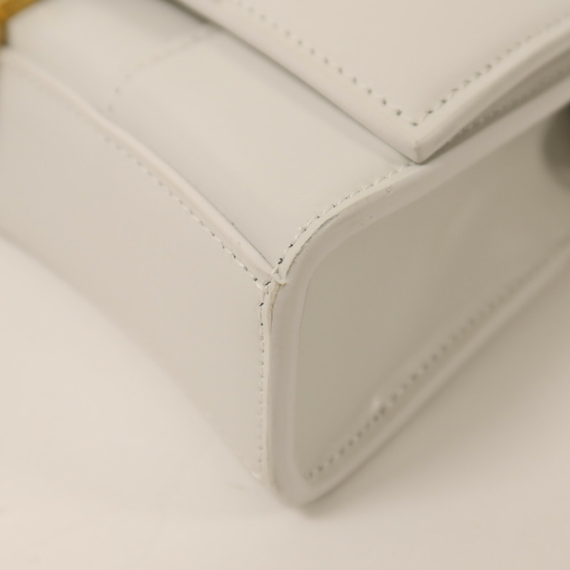 BALENCIAGA 牛皮皮革Hourglass Wallet On Chain金扣鏈帶肩背袋-11