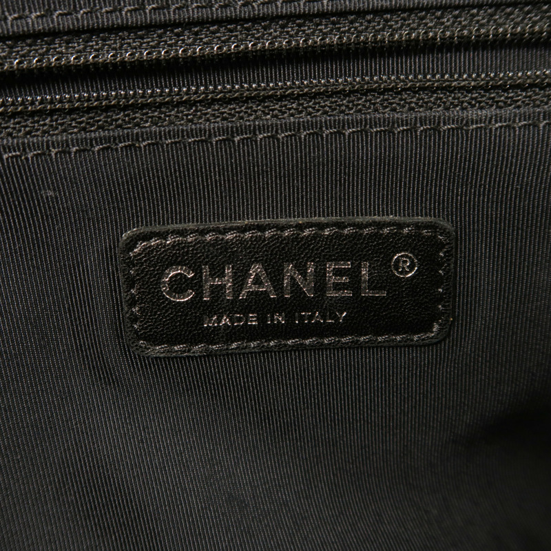 CHANEL 羊皮皮革Chic Knot Clutch Bag鏈帶肩背袋-5