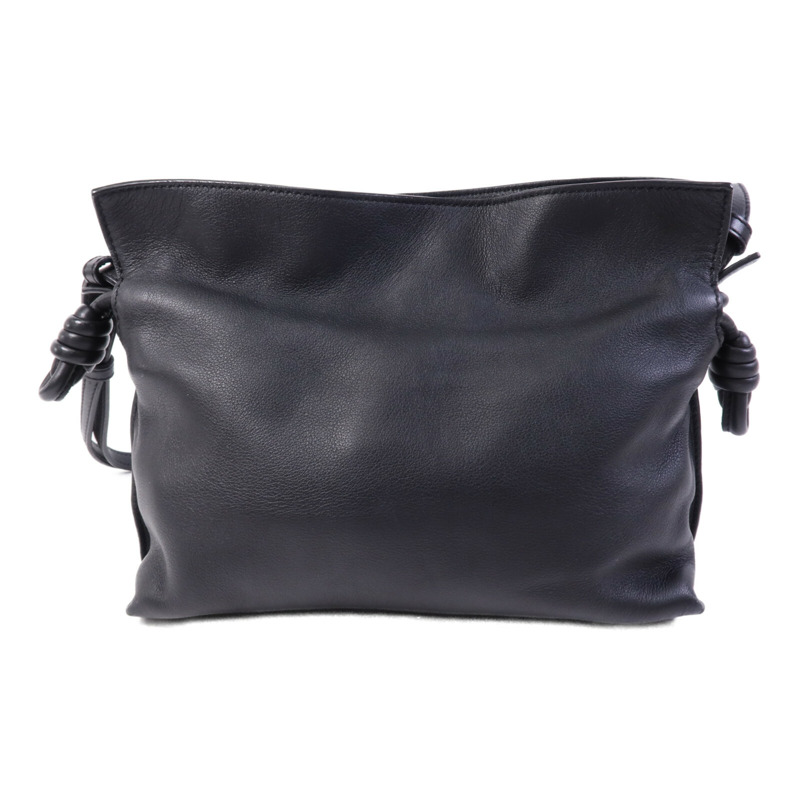 LOEWE 羊皮皮革Flamenco金扣肩背袋-1