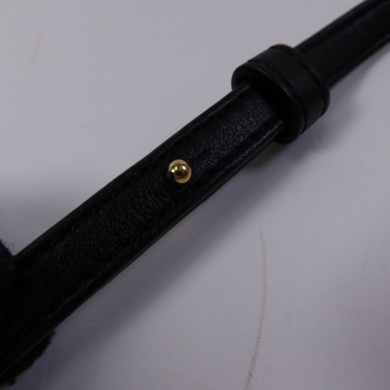 LOEWE 羊皮皮革Flamenco金扣肩背袋-6