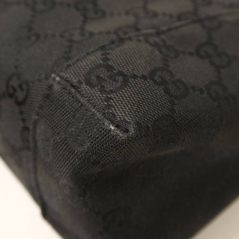 GUCCI 帆布Shoulder Bag銀扣肩背袋-10