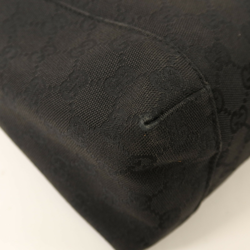 GUCCI 帆布Shoulder Bag銀扣肩背袋-11