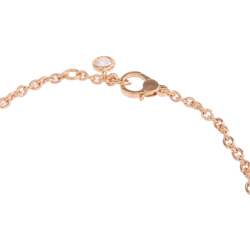 HERMES 18K玫瑰金Finesse Bracelet鑽石手鏈-4