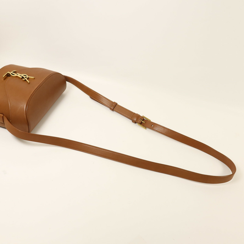 SAINT LAURENT 牛皮皮革June Box金扣肩背袋-7