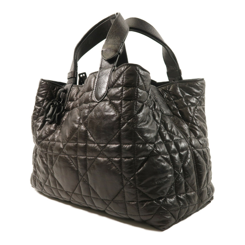 Dior 牛皮皮革Toujours Medium So Black手挽袋/肩背袋-2