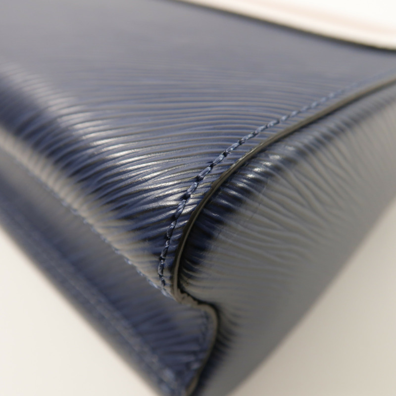 LOUIS VUITTON Epi Twist MM銀扣手挽肩背兩用袋-12