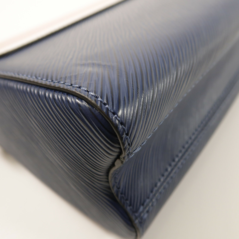 LOUIS VUITTON Epi Twist MM銀扣手挽肩背兩用袋-13